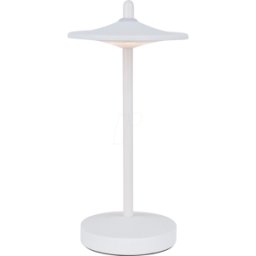 MÜLLER LICHT MLI 27700201 - Lámpara de mesa a batería Lily, 3000 K, atenuable,