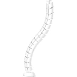 MYWALL MYW HZ44WL - Guía de cables de mesa de escritorio, flexible, 15 articu
