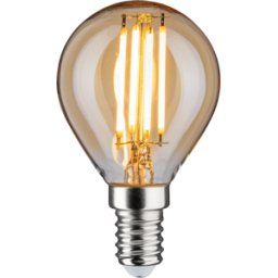 PAULMANN PLM 28712 - Lámpara LED Vintage E14, 4,7 W, 430 lm, 2500 K, regulable