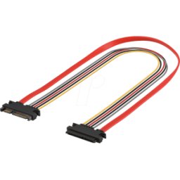 GOOBAY AK SATA V50 - Cable de datos SATA 3.0 + cable de alimentación, prolonga