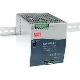 MEAN WELL SNT MW-SDR960-24 - Fuente de alimentación para rieles de perfil de sombrero