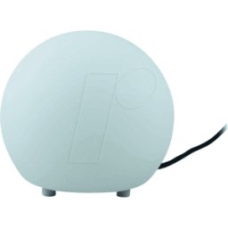 HEITRONIC HEIT 35950 - Bola luminosa de jardín, Mundan, 30 cm, blanco, cable de