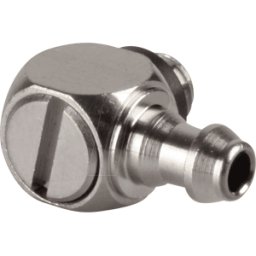 SMC PNEUMATIK M-5ALU-6 - Unión roscada en miniatura acodada, M5 6,0 mm