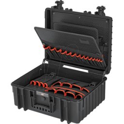 KNIPEX KN 00 21 36 LE - Maletín de herramientas robusto34, 510 x 245 x 419 mm, va
