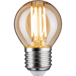 PAULMANN PLM 28713 - Lámpara LED Vintage E27, 4,7 W, 430 lm, 2500 K, regulable