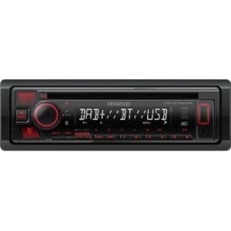KENWOOD KW KDC-BT450DAB - Radio del vehículo, DAB+, CD, USB, BT, 4 de 50 W