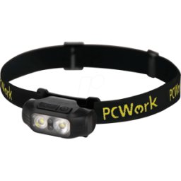 PCWORK PCW 12A - Faro delantero, PCW12A, 200 lm, batería