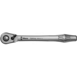 WERA 05004004001 - Carraca, carraca, 1/4", con palanca de conmutación