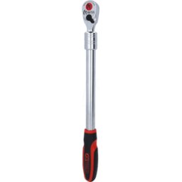 KS TOOLS GMBH KS 935.1285 - Carraca reversible telescópica de 1/2" Monster, 100 dient