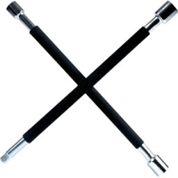IWH VERTRIEBS GMBH GARAGE 20870 - Garaje - Llave de cruz profesional / Cruz de rueda / Torniquete