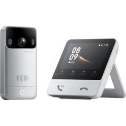 SWITCHBOT SWB VDB-M-SW - Timbre de vídeo Wi-Fi, con pantalla en color de 4,3