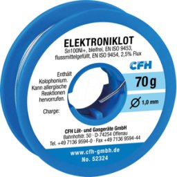 CFH 52324 - Soldadura electrónica EL 324 sin plomo 70 g