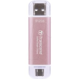 TS512GESD310P - TRANSCEND portátil SSD rosa 512GB