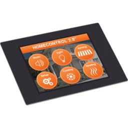 DISPLAY VISIONS EA UNITFTS028-AT - Panel táctil miniatura TFT 2,8", gráficos, memoria, PCAP táctil