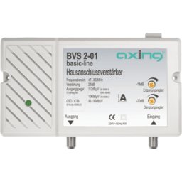 AXING BVS 2-01 - Amplificador de conexión doméstico, amplificador de cable