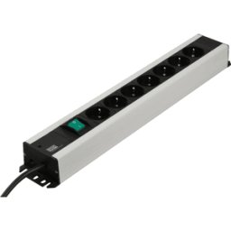 BACHMANN BACH 300.007 - Regleta, tipo F - CEE 7/3, 7 aumentos
