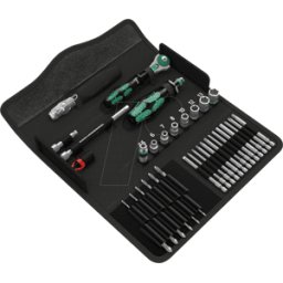 WERA KK M1 - Juego de herramientas, juego de tornillos, metal M1, 39 piezas