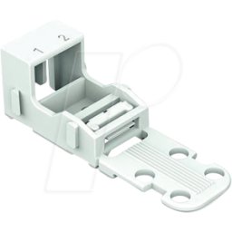 WAGO 221-512 - Adaptador de fijación, para terminales de 2 conductores (