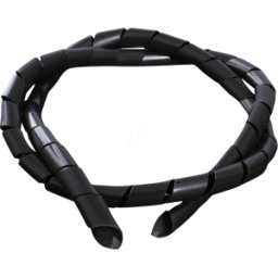 QUADRIOS QUAD 2111C144 - Manguera espiral 3 - 25 mm, 10 m negro
