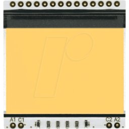 DISPLAY VISIONS EA LED39X41-A - Iluminación LED para EA DOGS102-6, 36 x 26 mm, ámbar