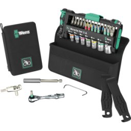 WERA 05004188001 - Juego de herramientas, juego de bicicletas 3 a, 38 piezas