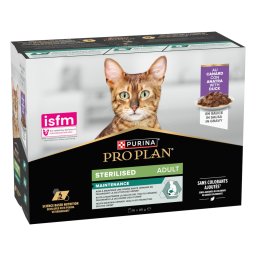 PURINA PRO PLAN Cat Sterilised Adult Maintenance 10 x 85 g - Pato