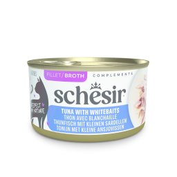 Schesir Complements en caldo 12 x 70 g - Atún con anchoas