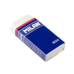Milan Caja de 10 Gomas de Borrar 4024 Miga de Pan Flexible con Funda de Cartón y Envueltas