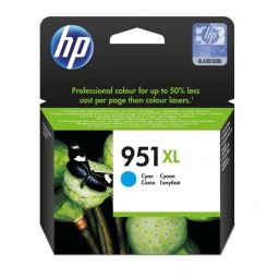 Cartucho de Tinta Original HP 951XL Cian de Alta Capacidad