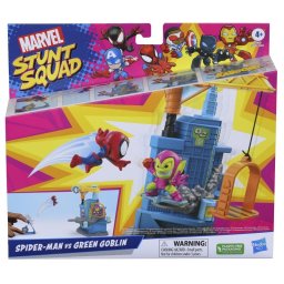 Hasbro Original Marvel Classic Stunt Squad Set de Juego Crane Smash