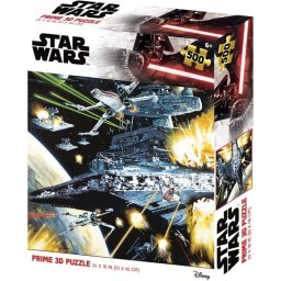 Prime 3D Puzzle Lenticular Star Wars Destructor Estelar 500 Piezas