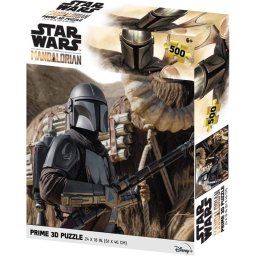 Prime 3D Puzzle Lenticular The Mandalorian 500 Piezas