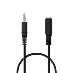 PcCom Essential Cable Audio Jack 3.5 mm Macho / Hembra 1.5 m