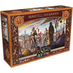Asmodee Canción de Hielo y Fuego Lanceros Martell Expansión de Miniaturas Multilenguaje