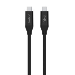Belkin Inz001bt0.8mbk Cable USB-C 4.0 Pd 100w 80cm Negro