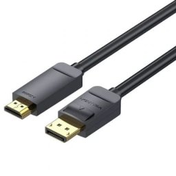 Cable adaptador Vention HAGBJ DisplayPort a HDMI 4K macho 5m negro alta resistencia