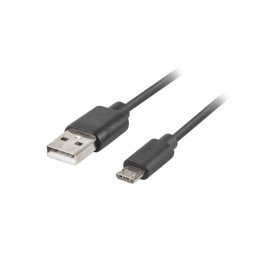 Cable Lanberg CA-USBM-20CU-0018-BK 1,8m Micro-USB A a USB C USB 2.0 Negro