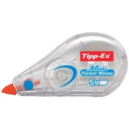 Corrector en Cinta BIC 812878 Blanco 5 m x 5 mm Pack 10 Unidades