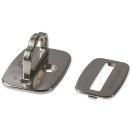 Anclaje de Sobremesa StarTech Grande Acero Plata con Tornillos y Adhesivo