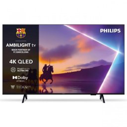 TV Philips QLED 50PUS8400 50" 4K UltraHD Ambilight Smart TV Dolby Atmos Titan OS