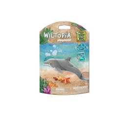 Figura de juguete Playmobil Wiltopia 71051 Delfín Multicolor Plástico