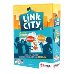 Juego de mesa Asmodee Link City cooperativo hasta 6 jugadores multicolor