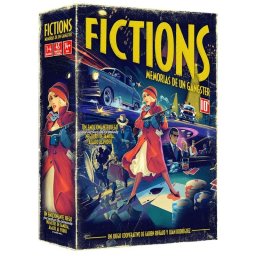 Juego de mesa Asmodee Fictions Memorias de un gangster estrategia cooperativo