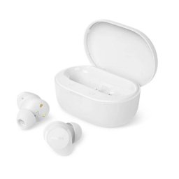 Auriculares Philips TAT1300WT inalámbricos Bluetooth True Wireless para llamadas y música blancos
