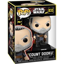 Figura Funko Pop! Star Wars Count Dooku Retro Vinilo Coleccionable