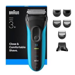 Afeitadora Facial Braun 735483 Inalámbrica 45min Seco y Mojado Recortador de Precisión Láminas Flexibles