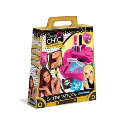 Kit para tatuajes temporales Clementoni Crazy Chic Multicolor