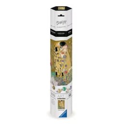 Kit de pintura por números Ravensburger CreArt Edición Lienzo El Beso de Klimt 40x30 cm