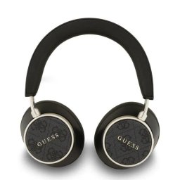 Auriculares Guess 4G Classic Logo inalámbricos Bluetooth 5.3 con aislamiento acústico negro