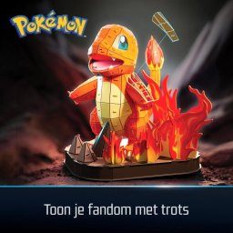 Puzzle 3D Charmander de 241 Piezas 4D Build